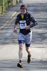 Chris running the Grindleford Gallop